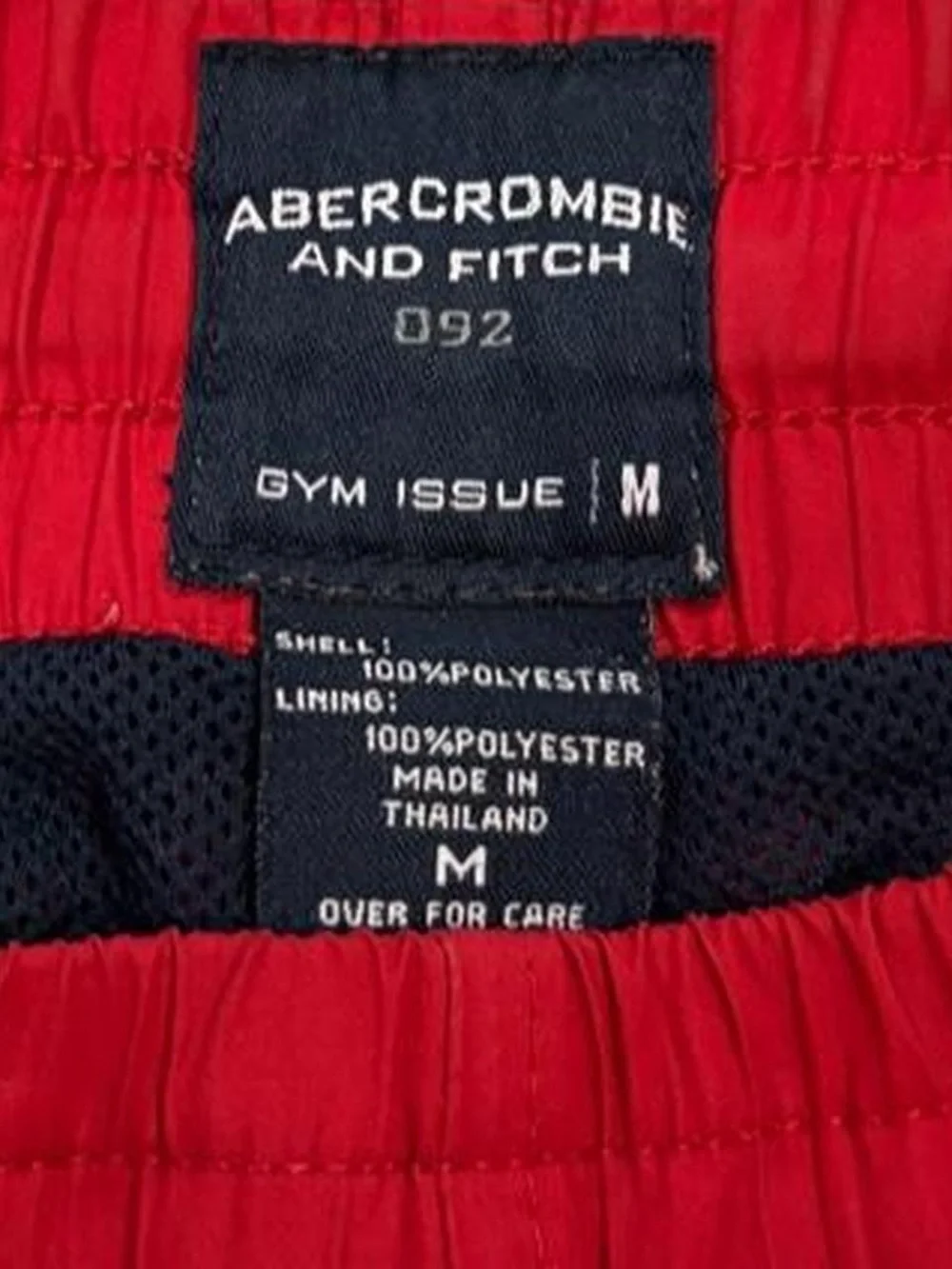 Y2K vintage Abercrombie & Fitch Gym Issue track pants